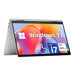 Hp Envy ES-0033DX 13th Gen intel core i5 8gb memory 512gb ssd drive keyboard light fingerprint x360